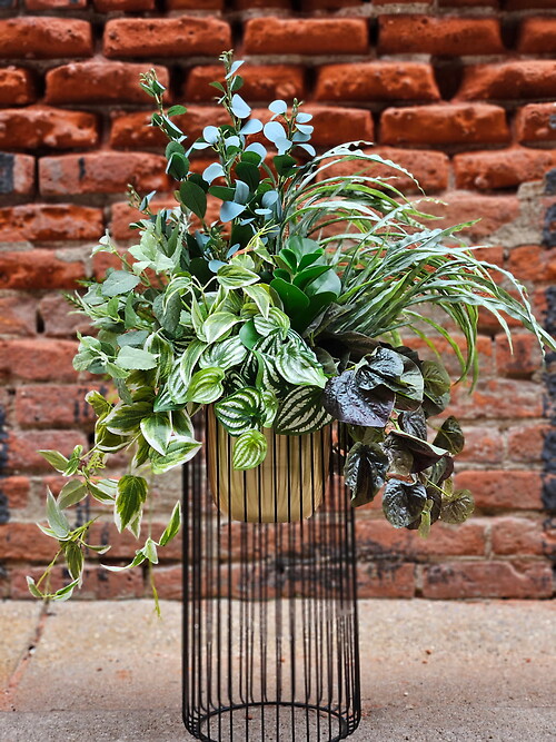 Elegant Silk Planter