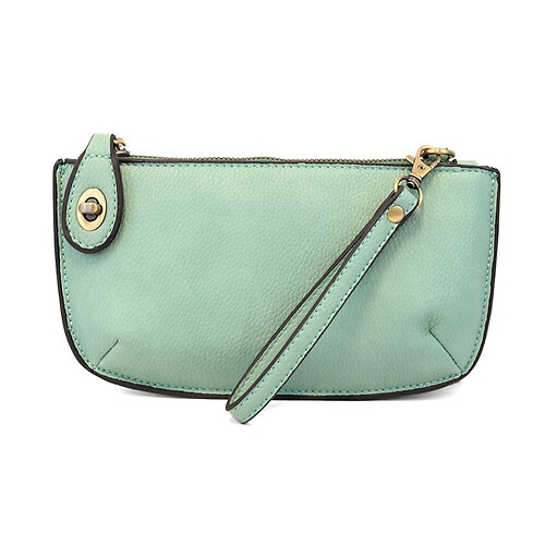 Crossbody Wristlet in Seafoam