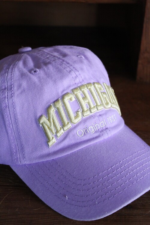 Lilac Michigan Ball Cap