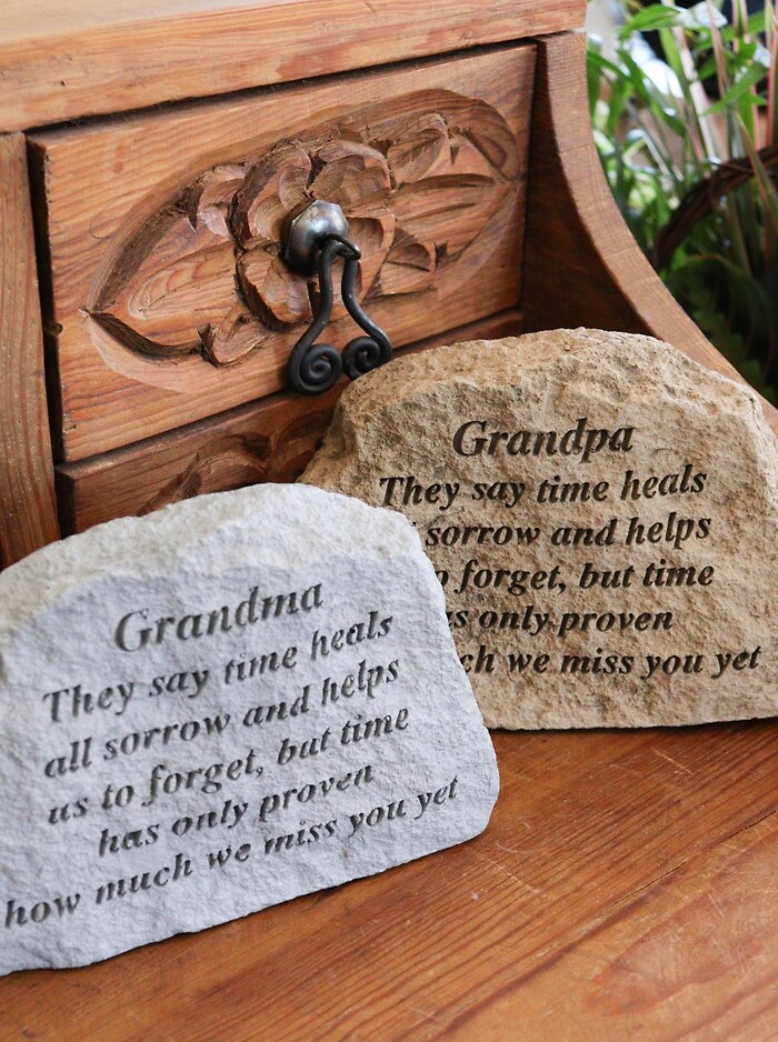 Grandpa Memorial Stone