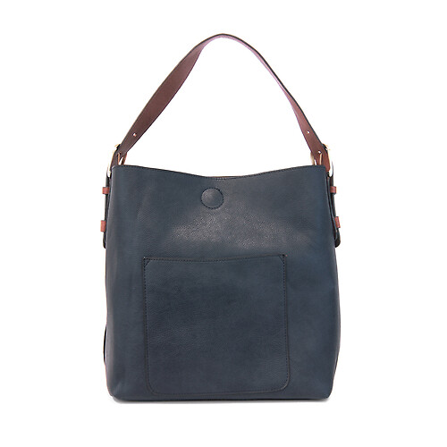 Luxe Hobo Bag in Indigo