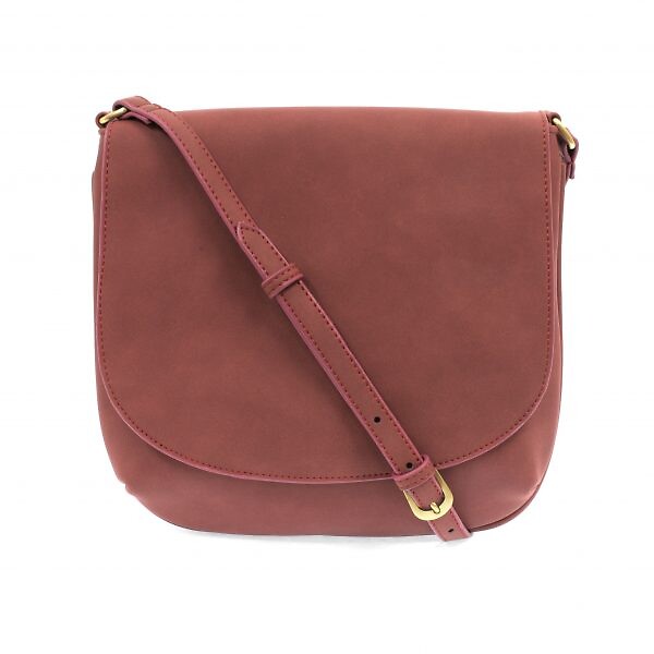 Medium Crossbody Faux Suede Bag