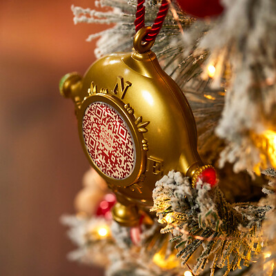 Santa&#039;s Kindness Ornament